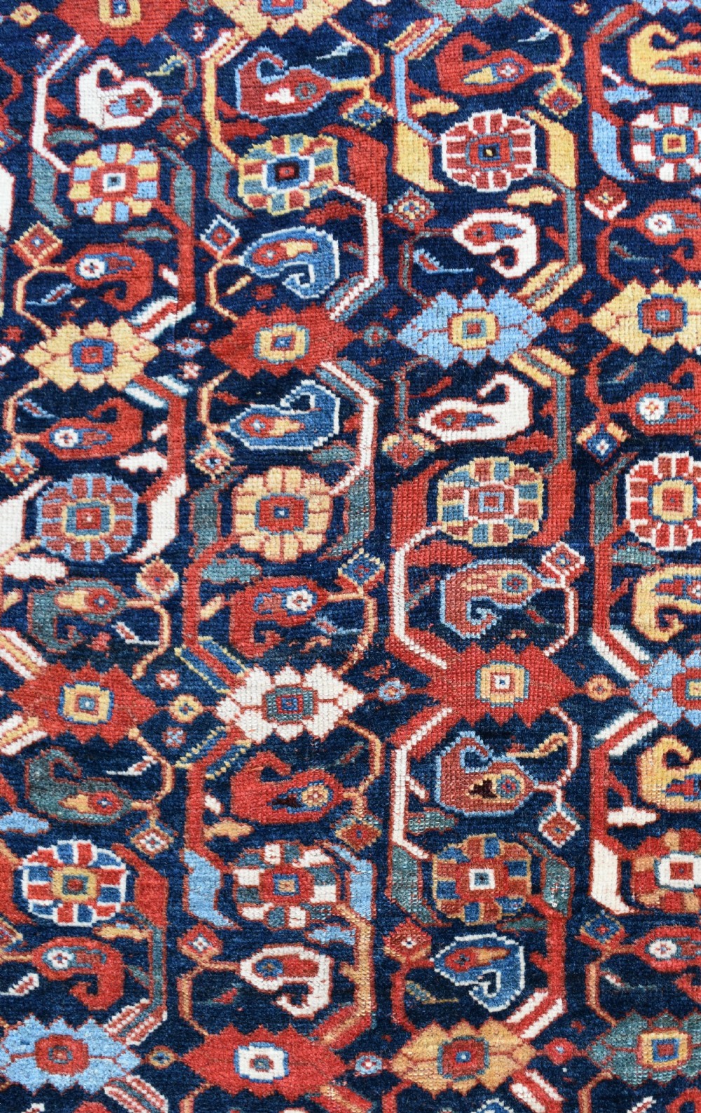 Very fine narrow Khamseh runner 377x89 cm View IV