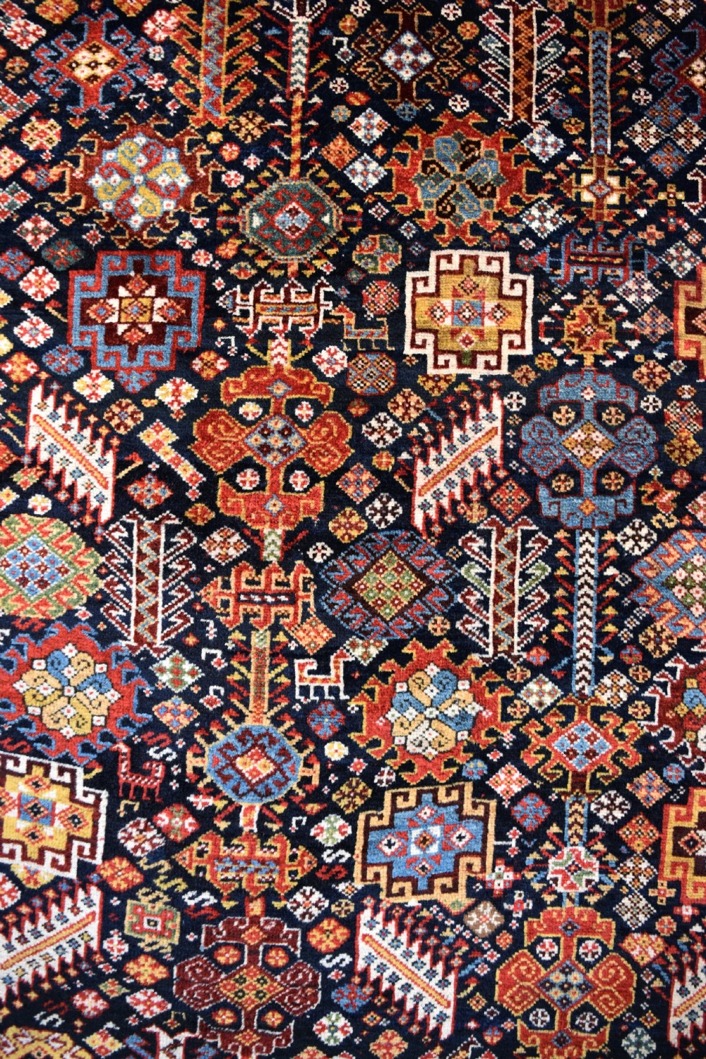 A Very Fine antique Shekarlu tribal carpet 257x203 cm View II