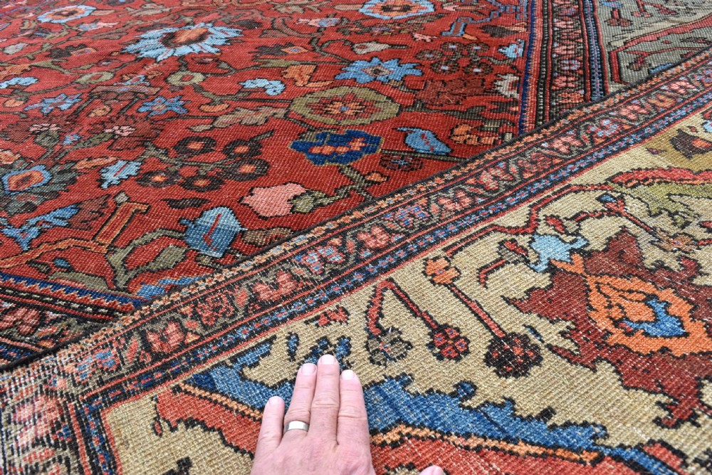 An antique Ferahan carpet 332x229 cm View V