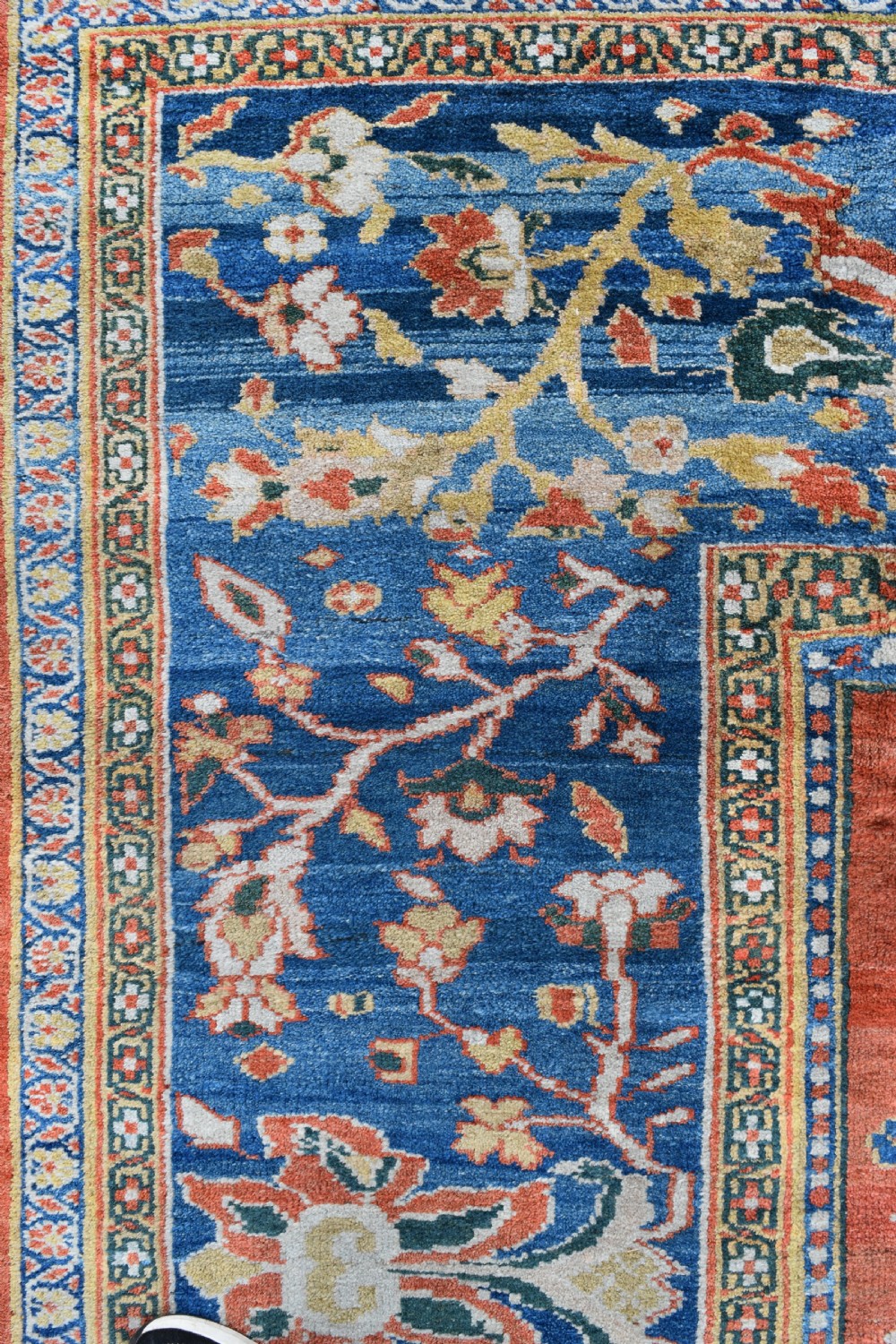Antique oversize Ziegler carpet 491x408 cm View III