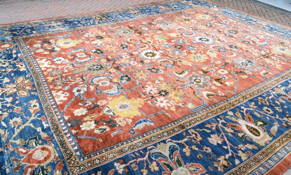 Antique oversize Ziegler carpet 491x408 cm View IV