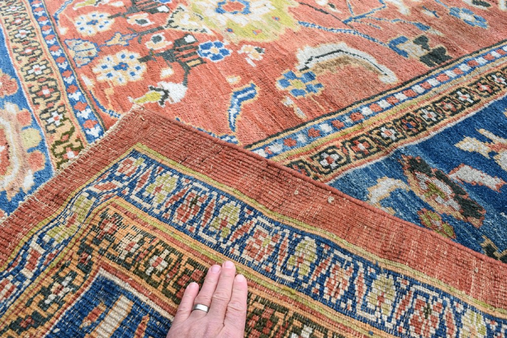 Antique oversize Ziegler carpet 491x408 cm View VII