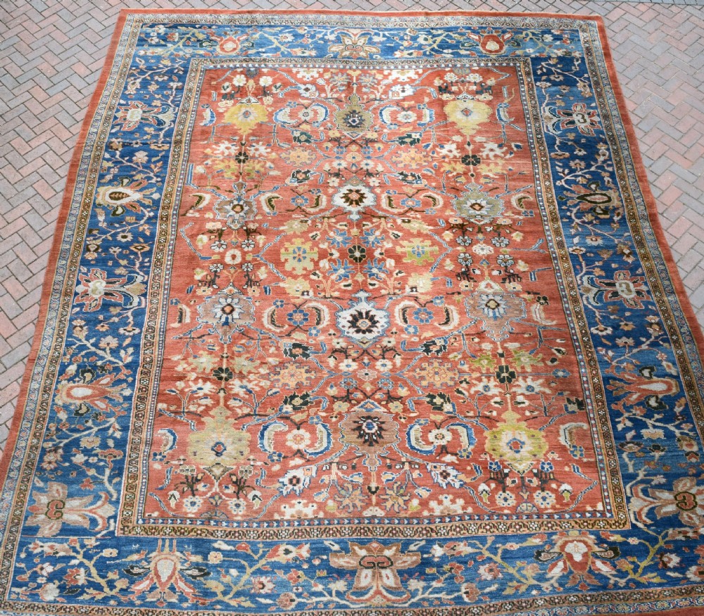 Antique oversize Ziegler carpet 491x408 cm View VIII