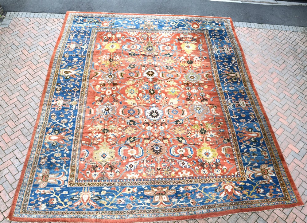 Antique oversize Ziegler carpet 491x408 cm View IX