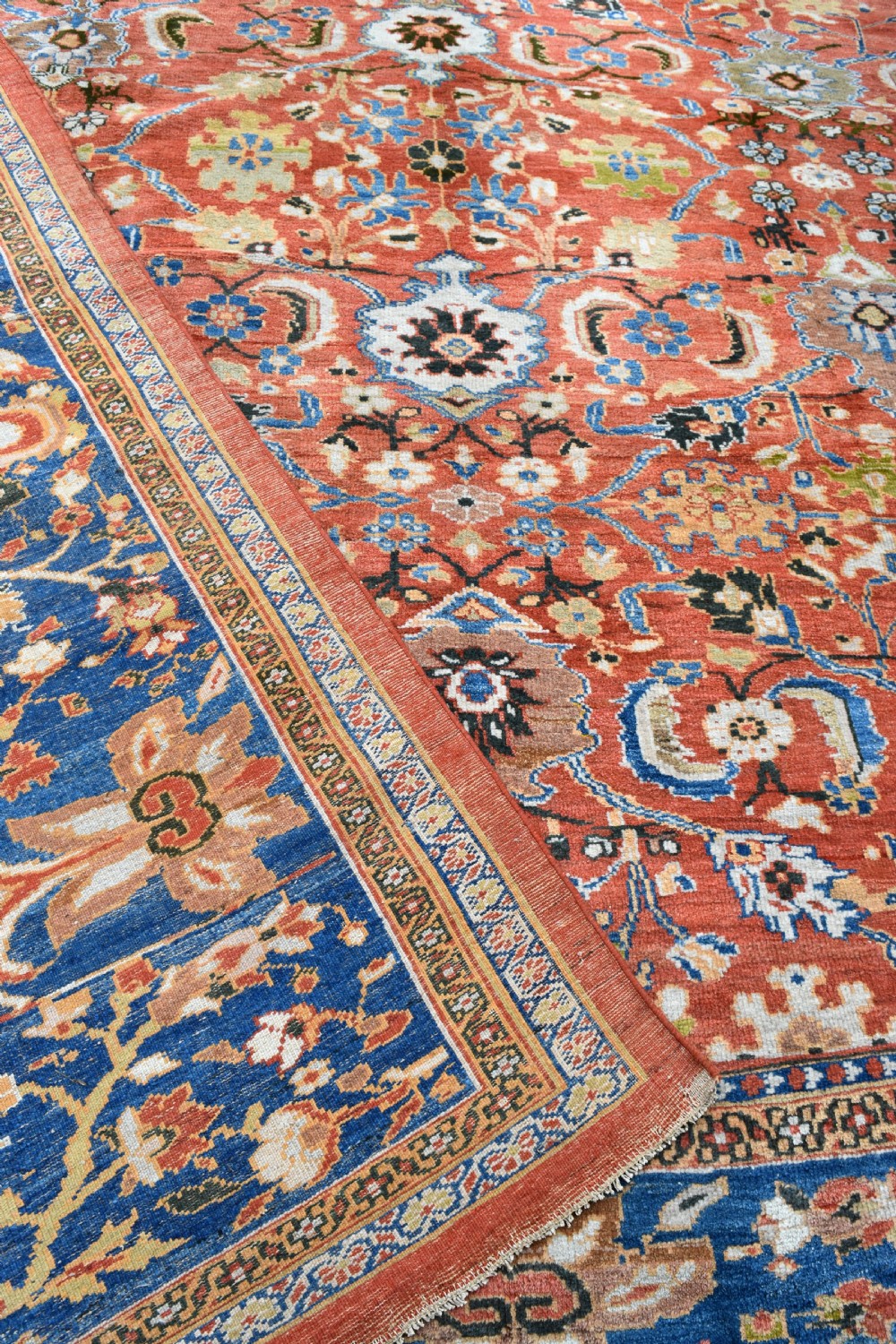 Antique oversize Ziegler carpet 491x408 cm View XII
