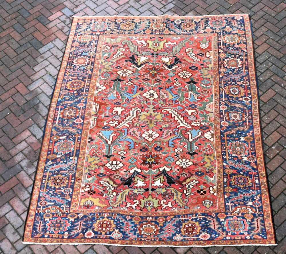 Antique Heriz carpet 293x224cm View VI