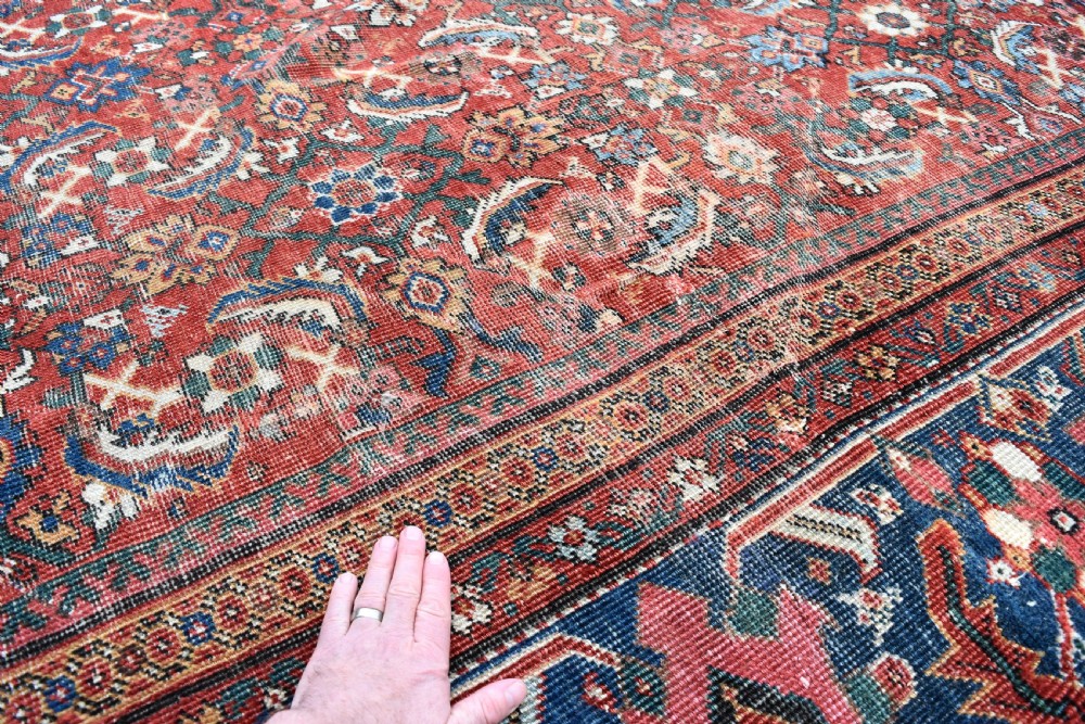 Antique Mahal carpet 409x319cm View XI