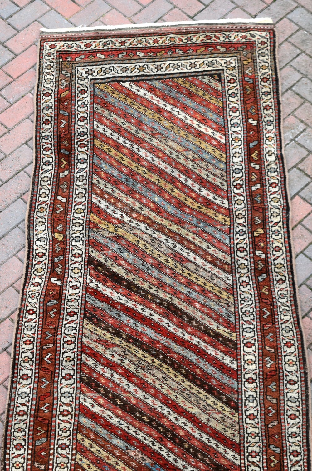 Antique North west Persian long rug 250x110cm View II