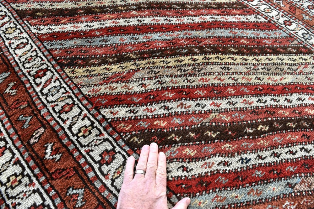 Antique North west Persian long rug 250x110cm View III