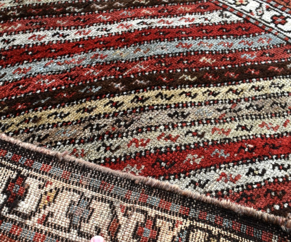 Antique North west Persian long rug 250x110cm View VI