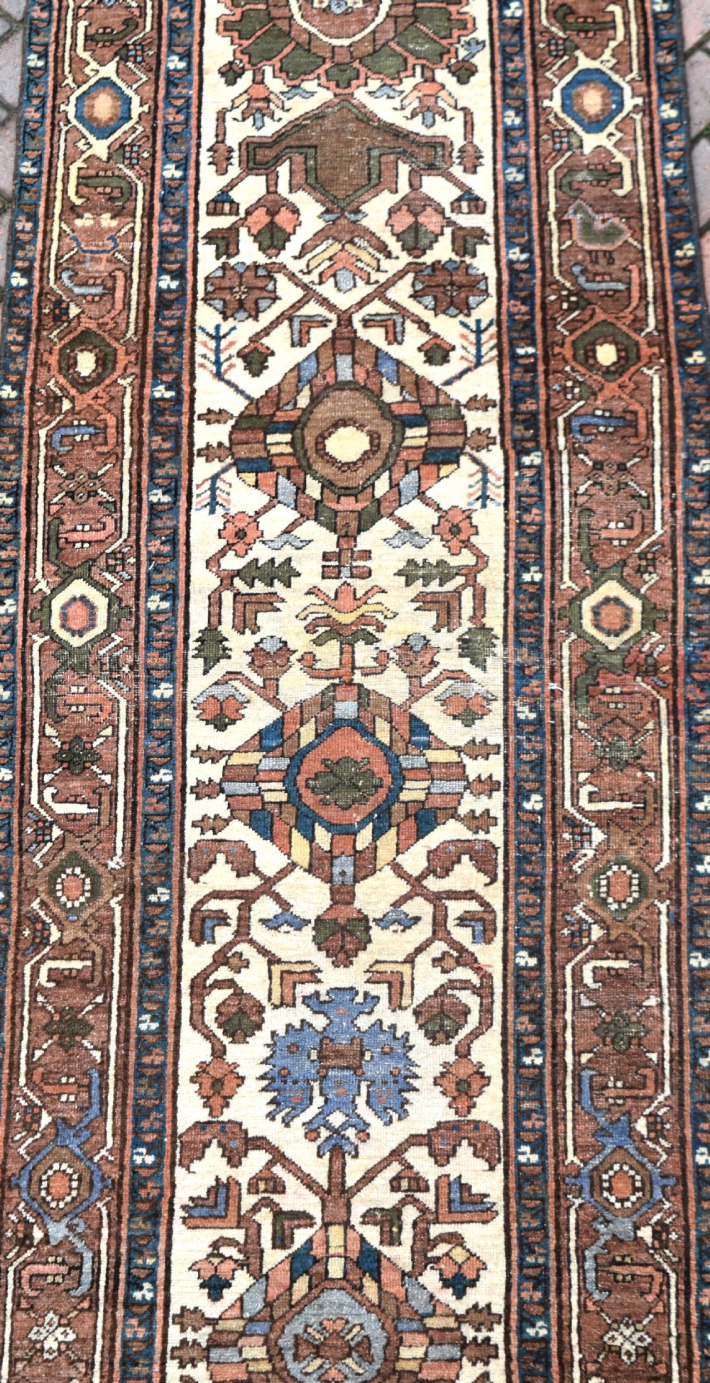An antique Serapi runner 506x91cm View VI