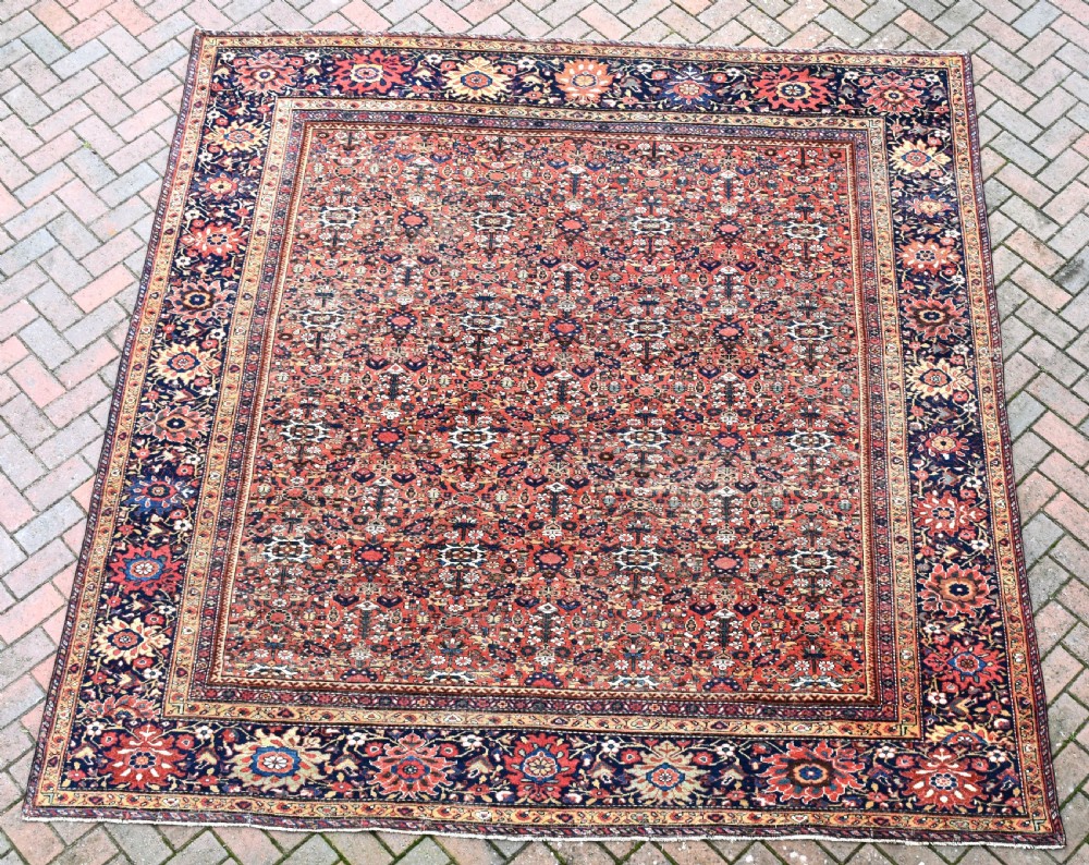 Fine antique Ferahan carpet 281x271cm View VI