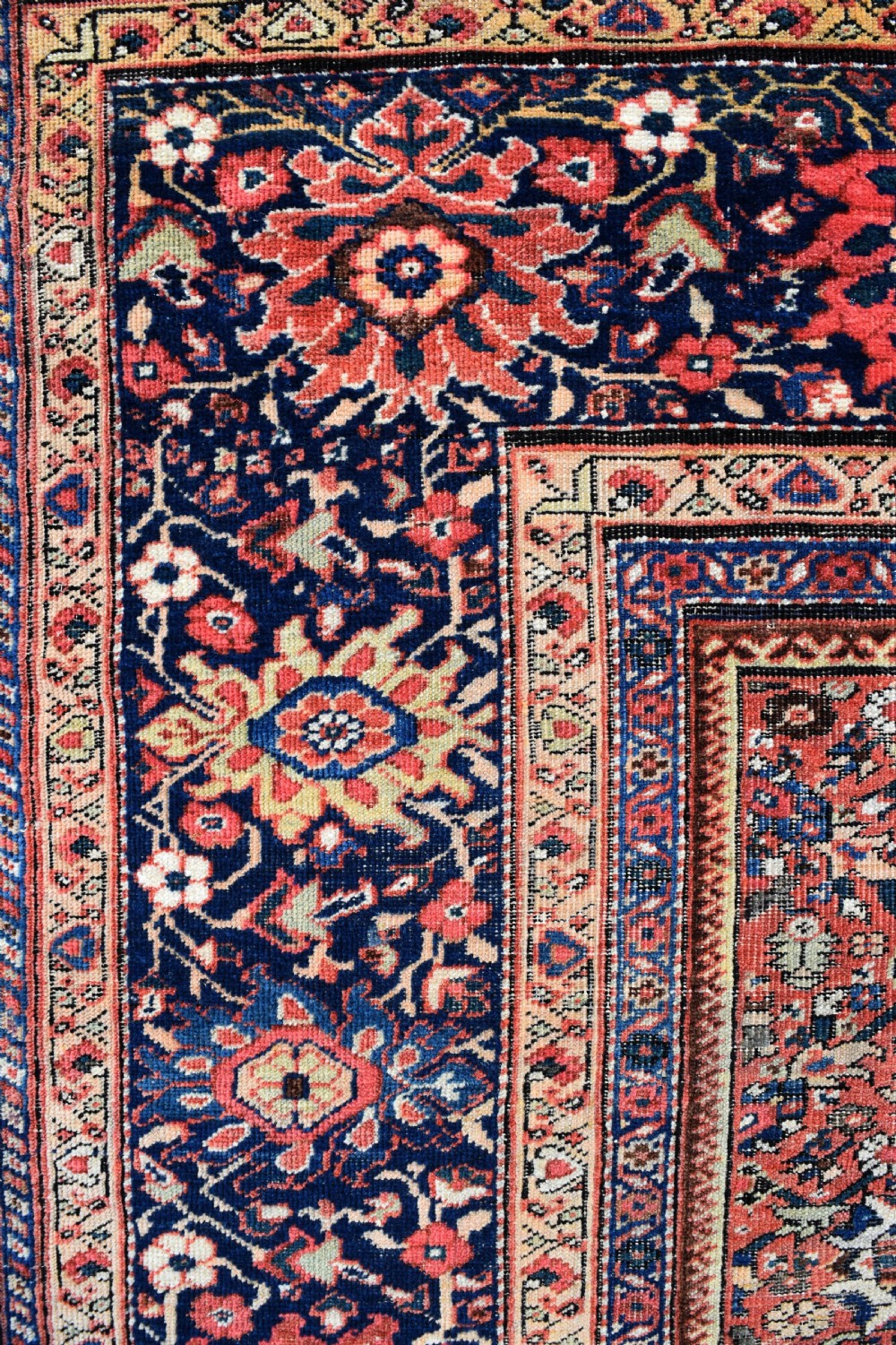 Fine antique Ferahan carpet 281x271cm View XI