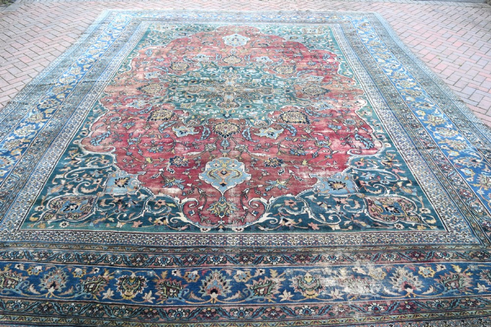 Antique Khorrasan carpet 480x399cm