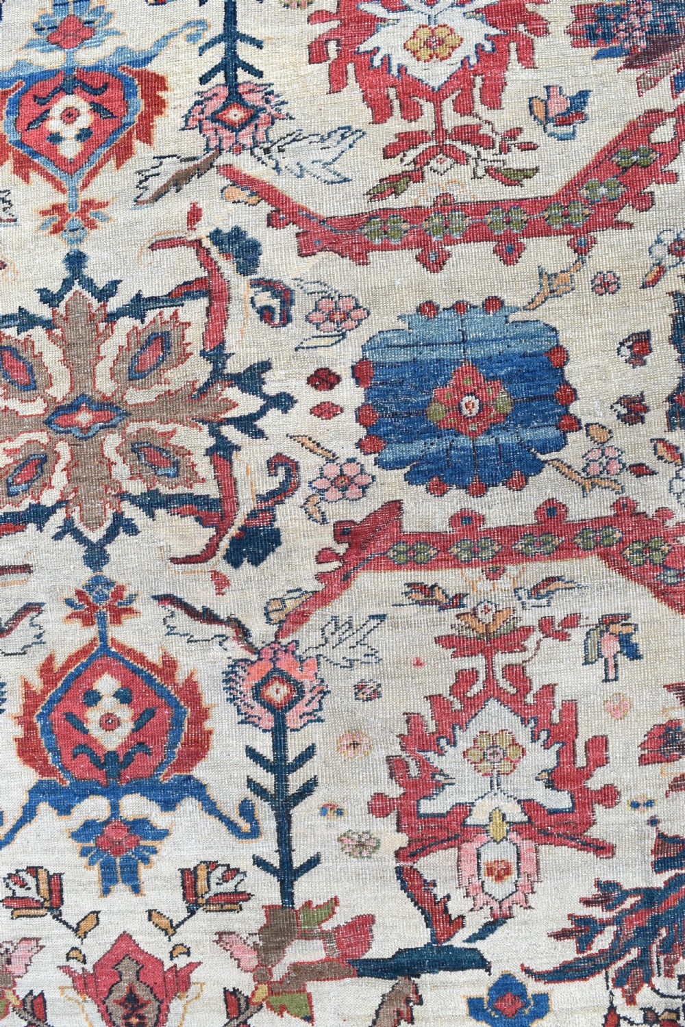 A fine antique Mahal carpet 402 x 303cm View II