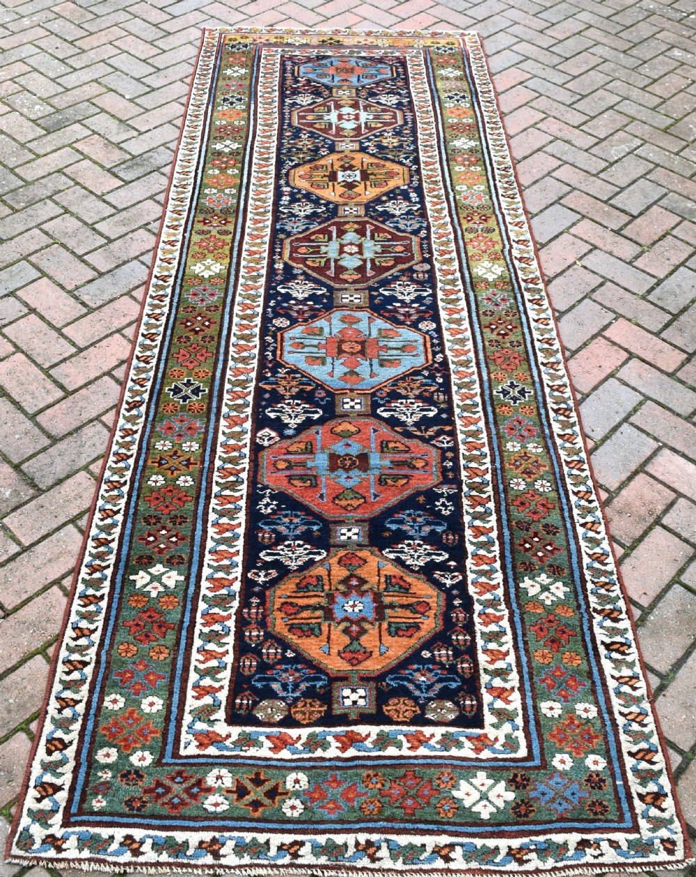 Antique Kurdish long rug 288x100cm