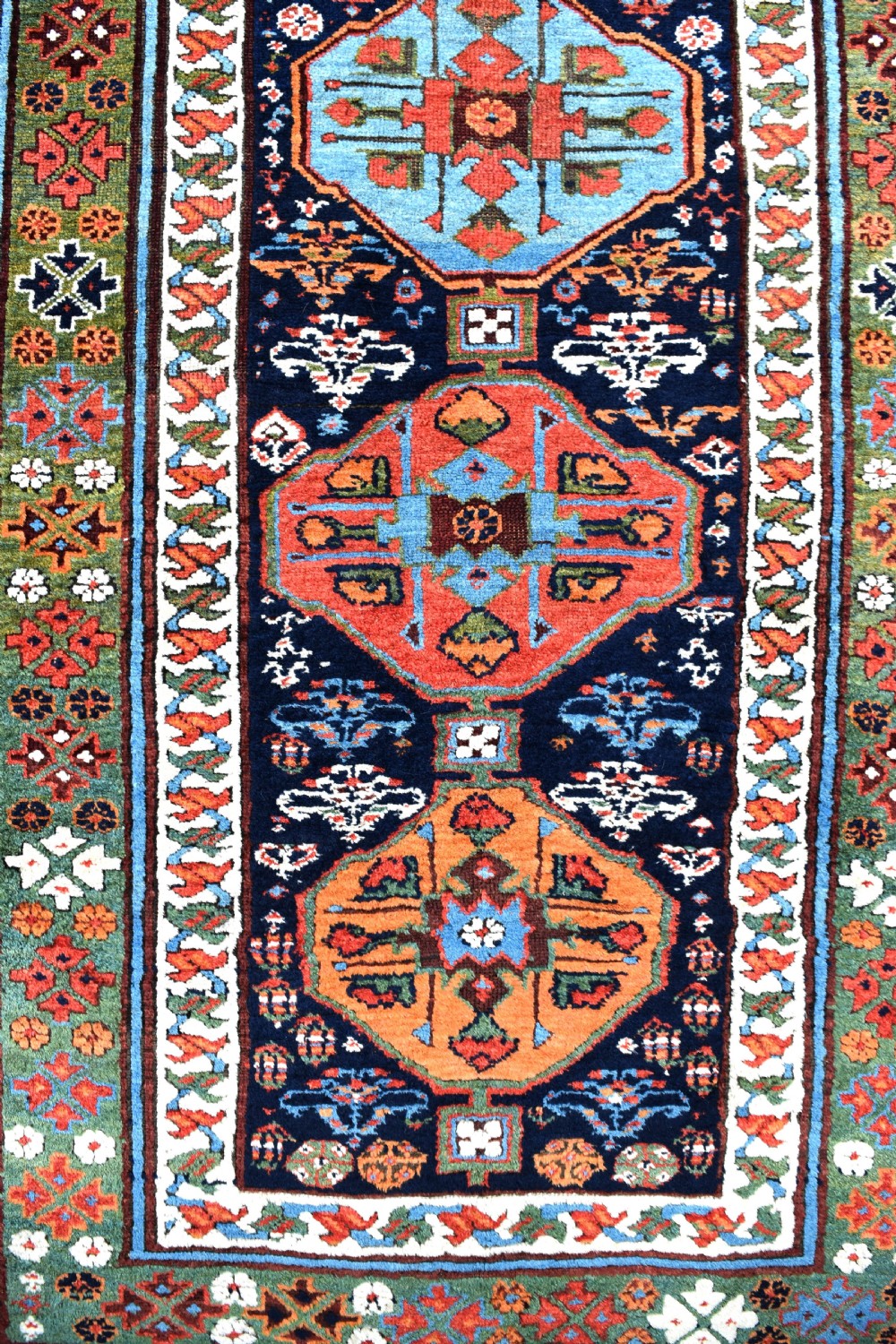 Antique Kurdish long rug 288x100cm View III