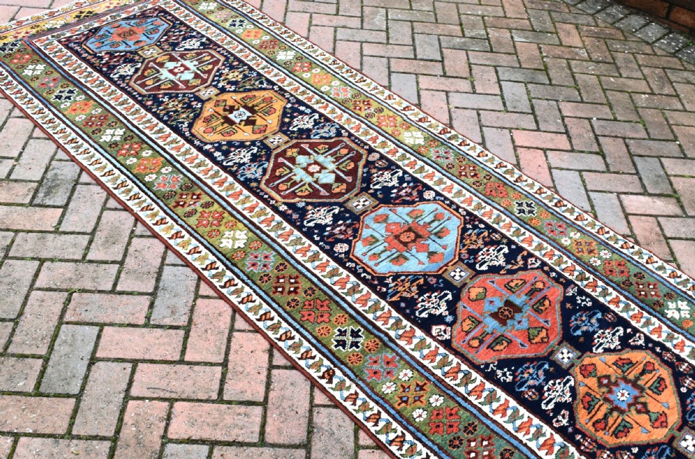 Antique Kurdish long rug 288x100cm View IV