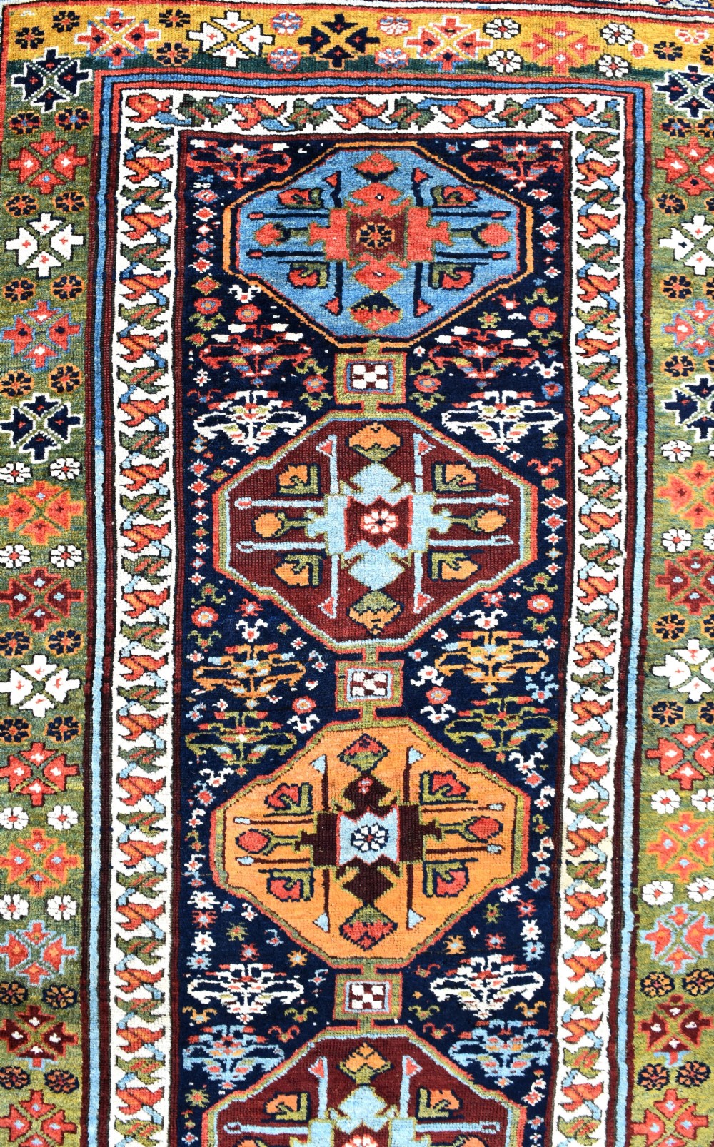 Antique Kurdish long rug 288x100cm View V