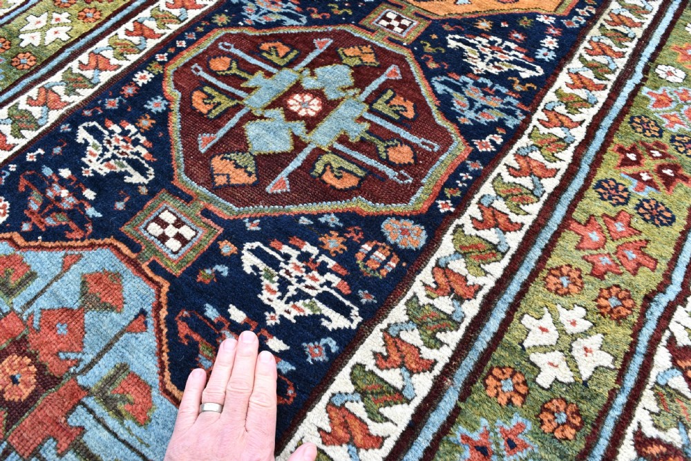 Antique Kurdish long rug 288x100cm View X