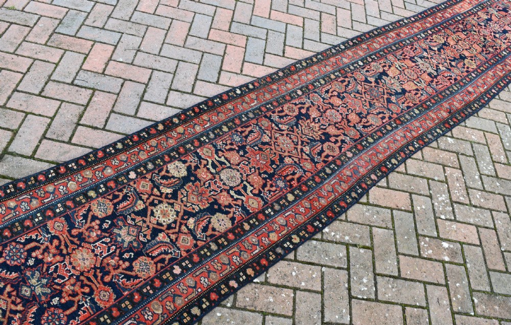 Antique Malyor narrow runner 398x74cm View III