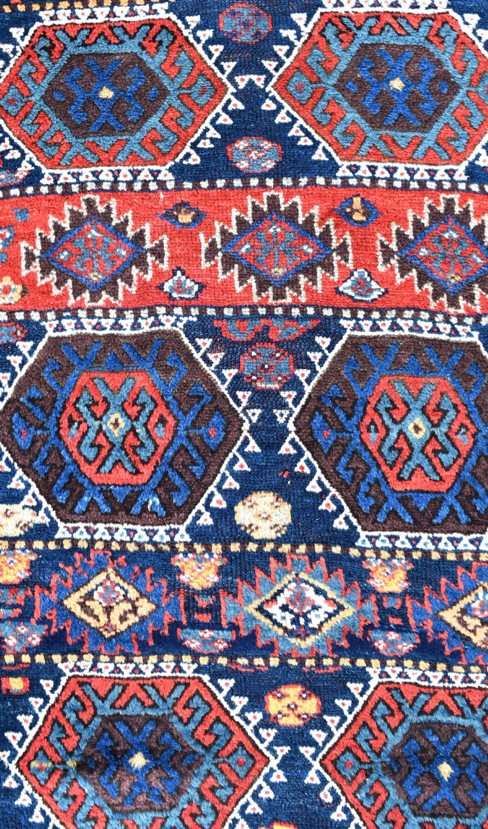 Antique Sinjabi Kurd rug View II