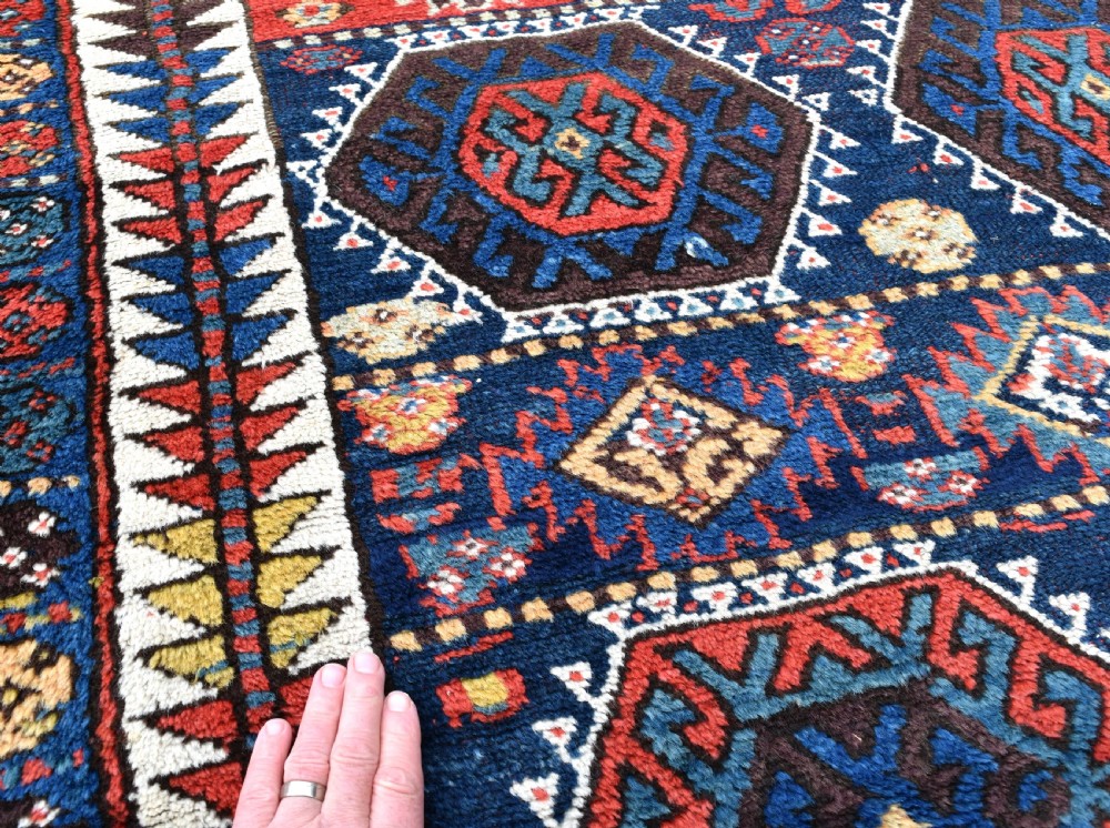 Antique Sinjabi Kurd rug View III