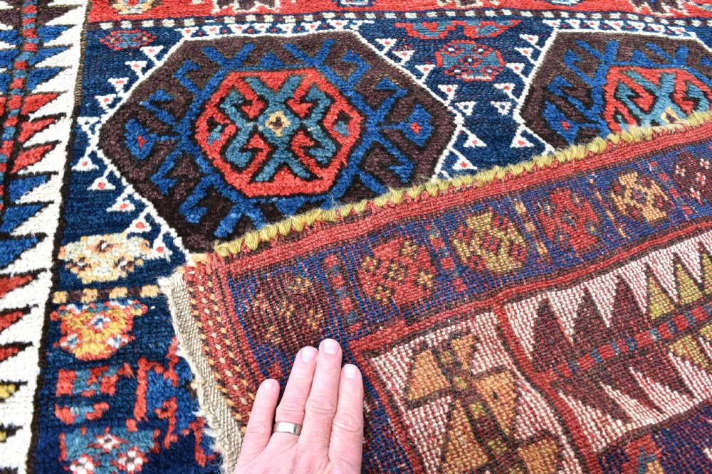 Antique Sinjabi Kurd rug View IV