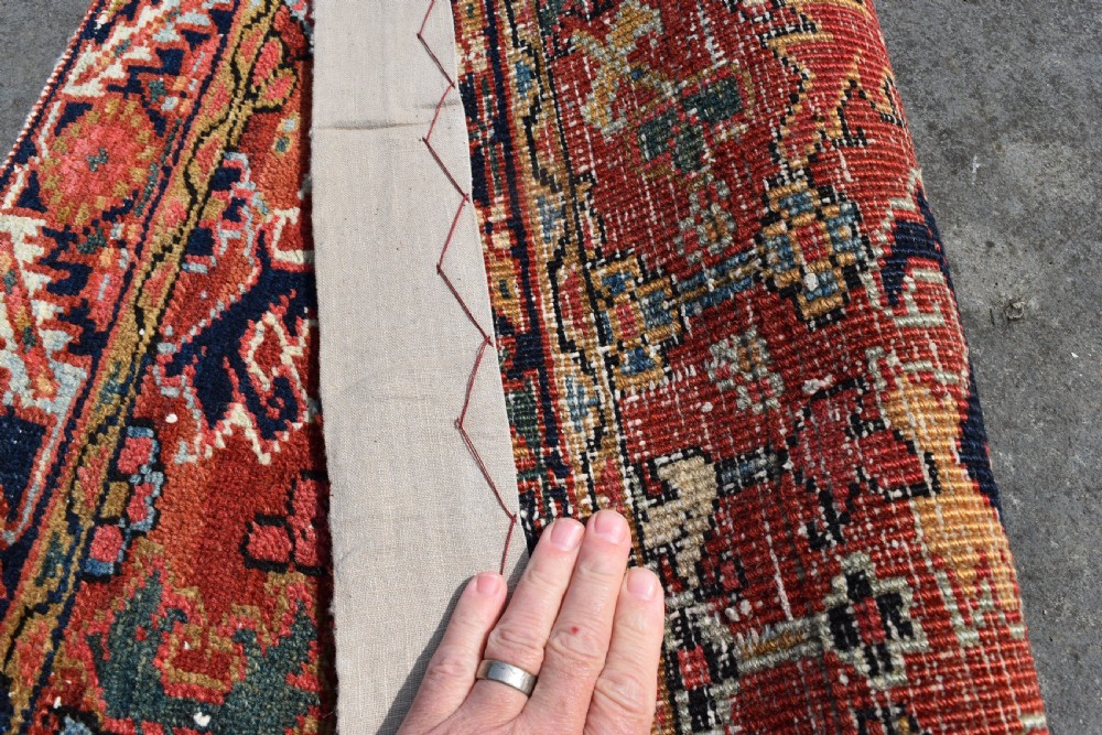 An antique Heriz Wagireh narrow runner 226x70cm View IV