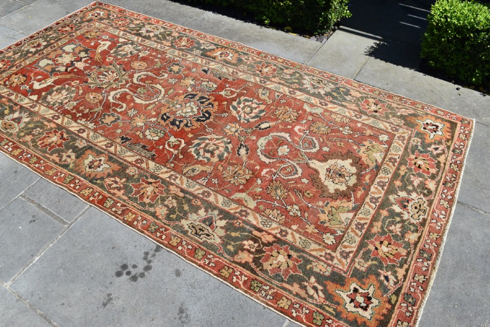 Antique Indian Amritsar rug  270x142 cm View II