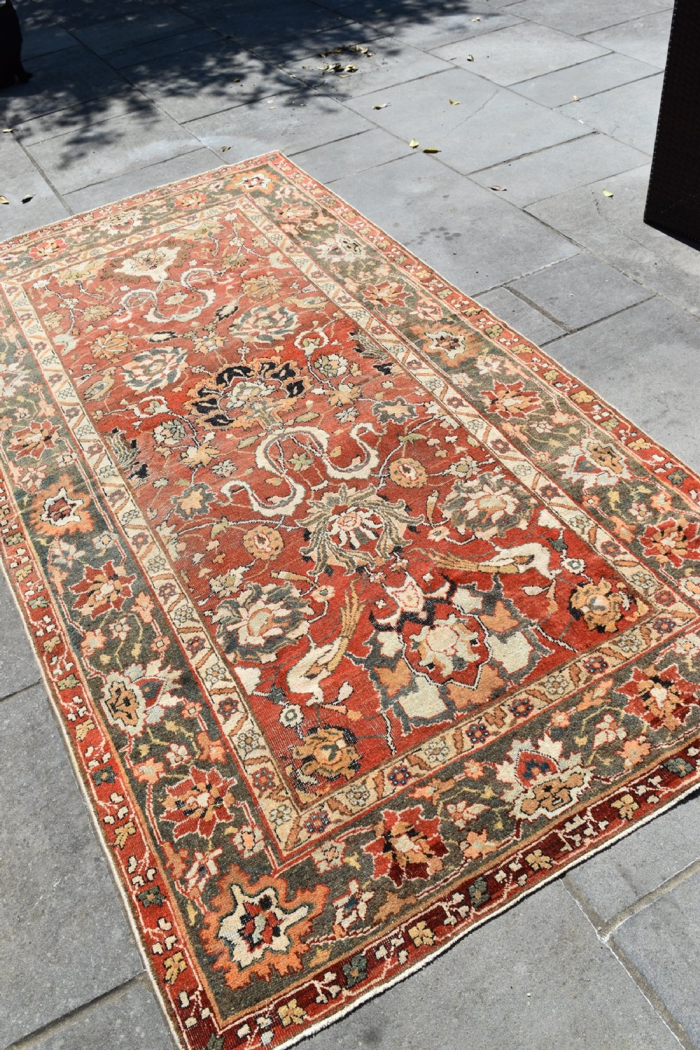 Antique Indian Amritsar rug  270x142 cm View III