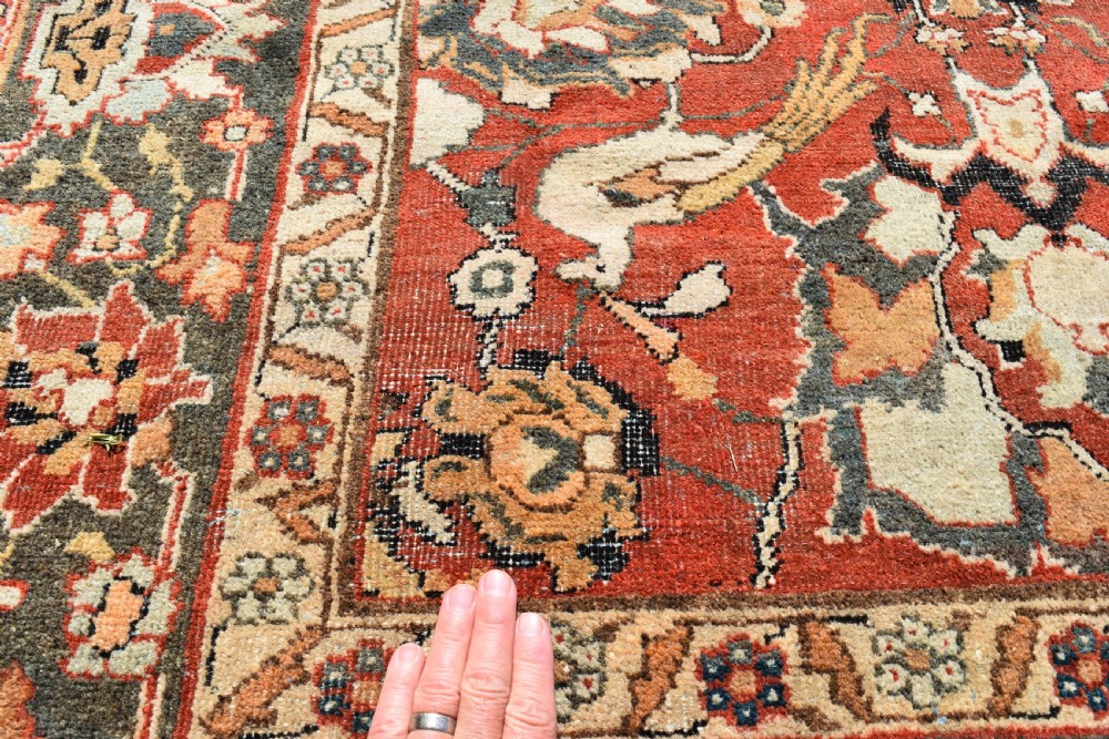 Antique Indian Amritsar rug  270x142 cm View IV