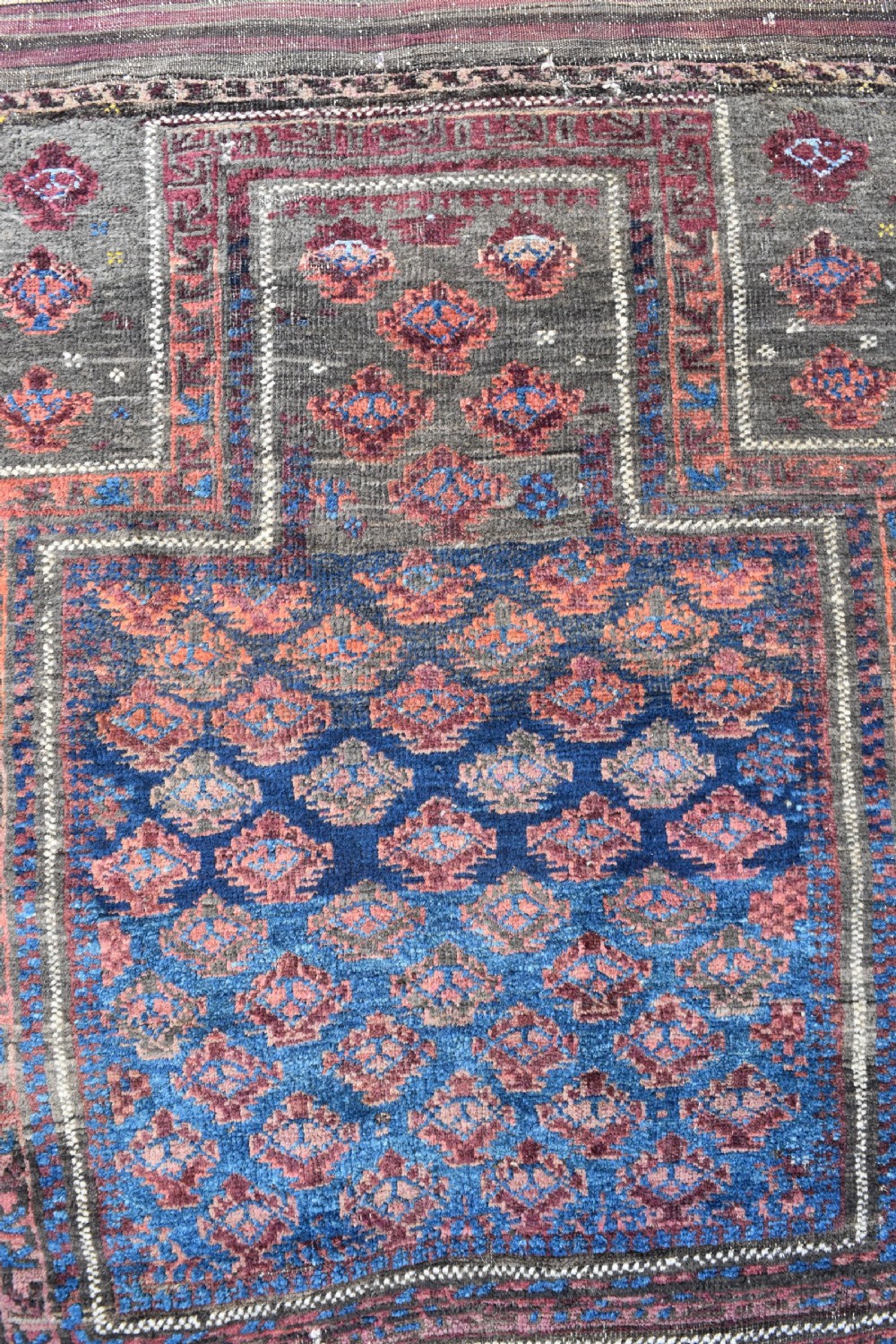 Antique Baluch Prayer rug View II