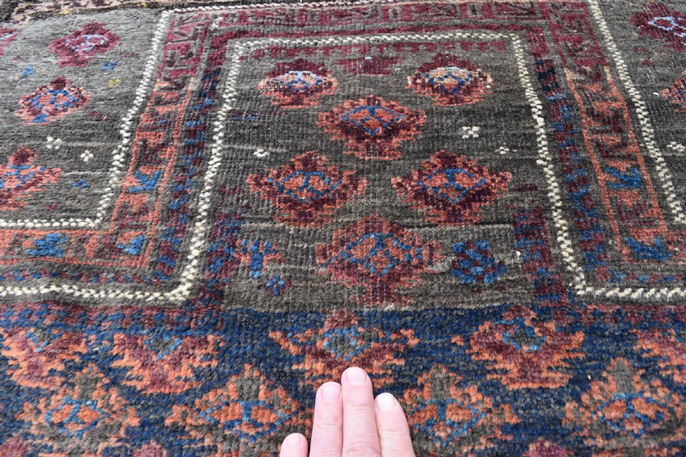 Antique Baluch Prayer rug View IV