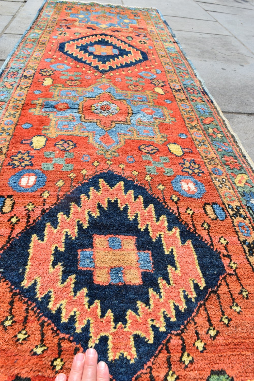 Antique Gorravan  narrow runner 267x75 CM View III