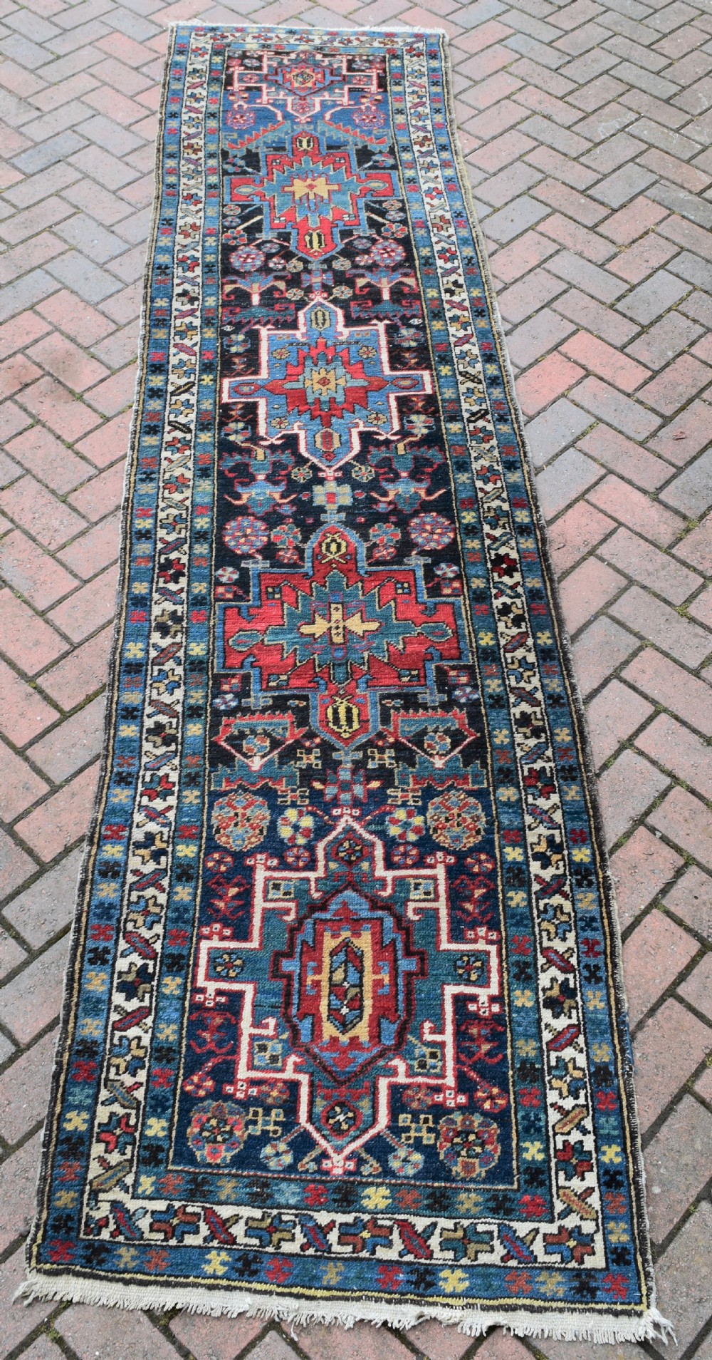 Antique Heriz Narrow Runner 311x78cm