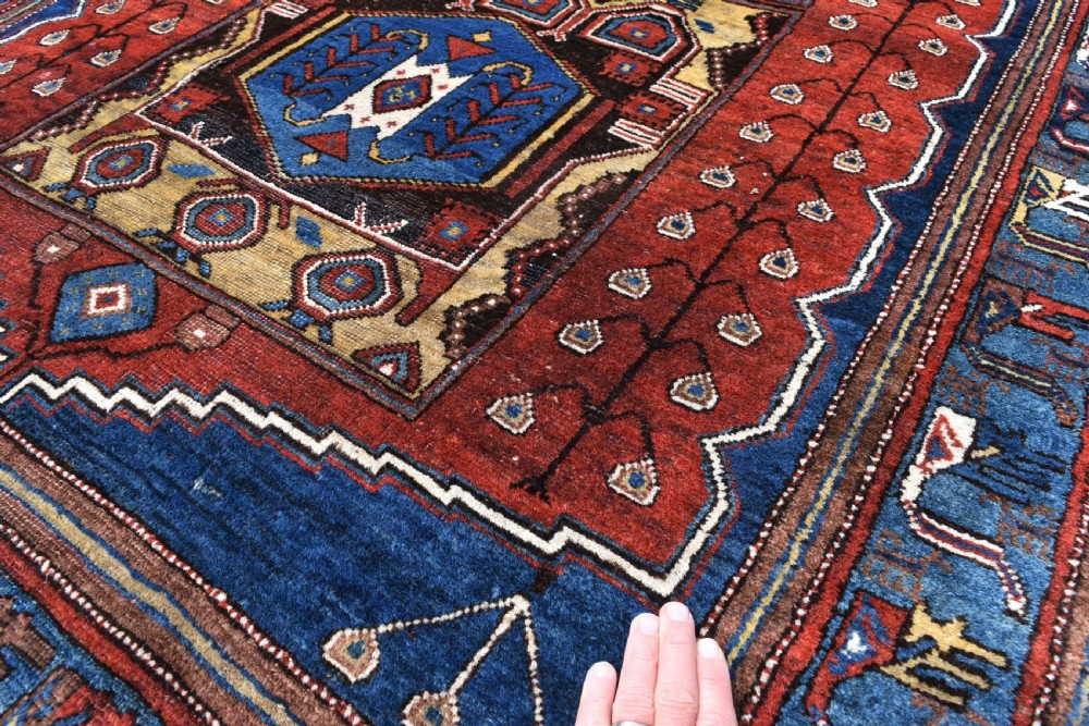 Unusual North West Persian rug 194x127 CM View V