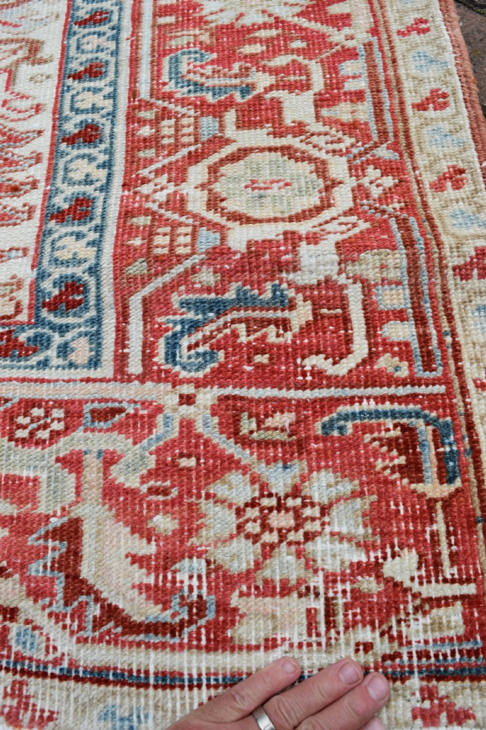 Old Heriz small carpet 299x213 cm View VIII