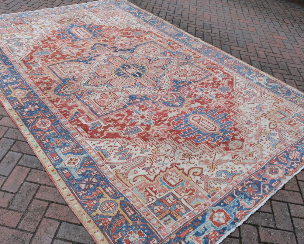 Old Room size Heriz carpet  335x214cm View III