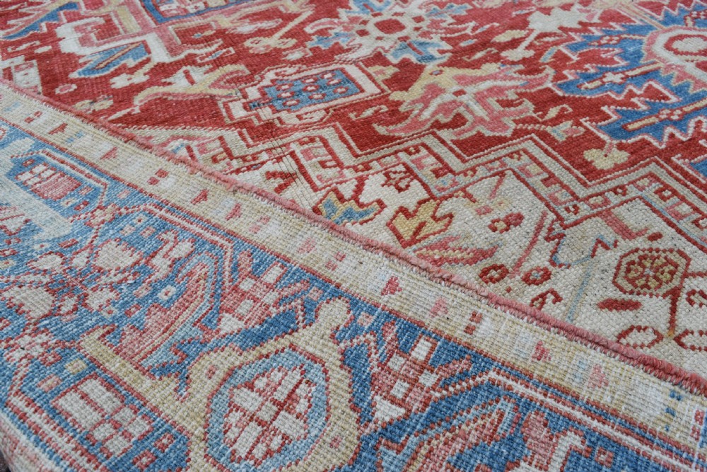 Old Room size Heriz carpet  335x214cm View V
