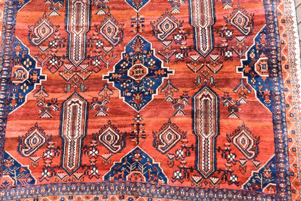 Old Afshar tribal carpet 305x209 cm View VII