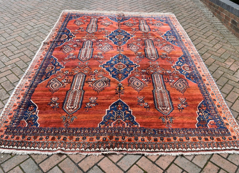 Old Afshar tribal carpet 305x209 cm View VIII