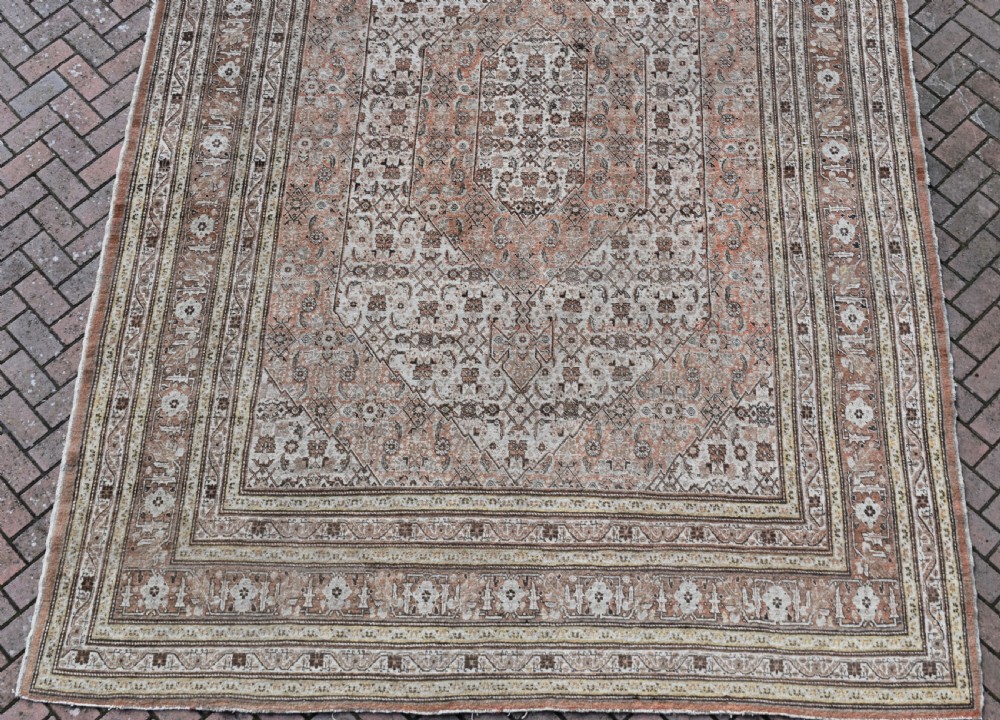 Antique Tabriz roomsize carpet 378x270 cm View VII