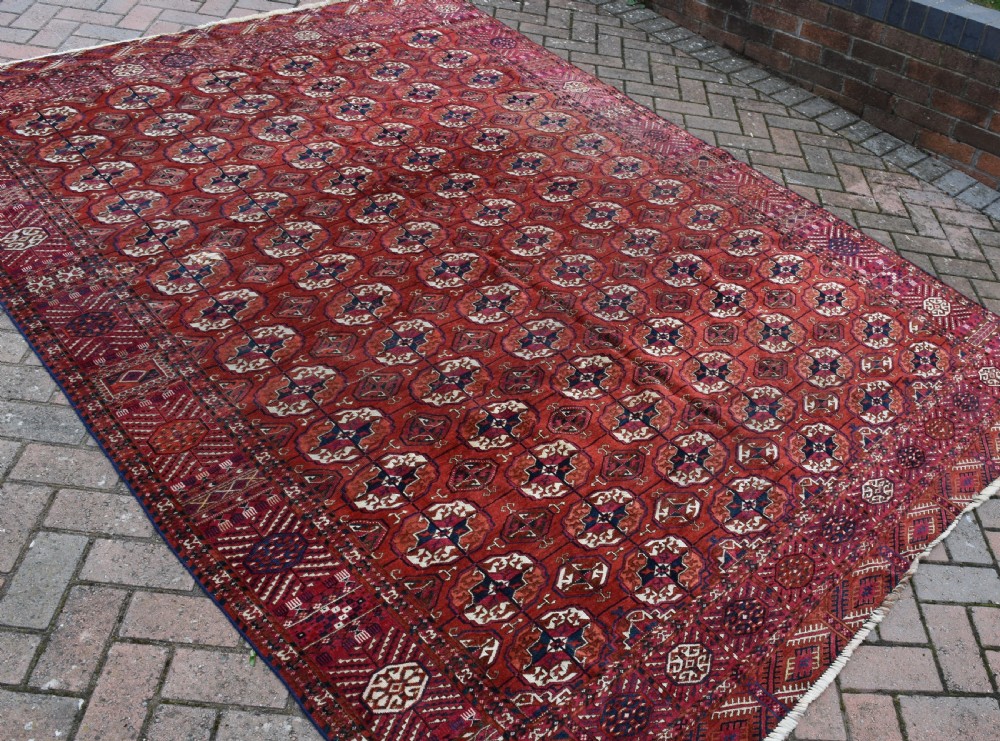 Antique Tekke Turcman main carpet 280x208 cm View II