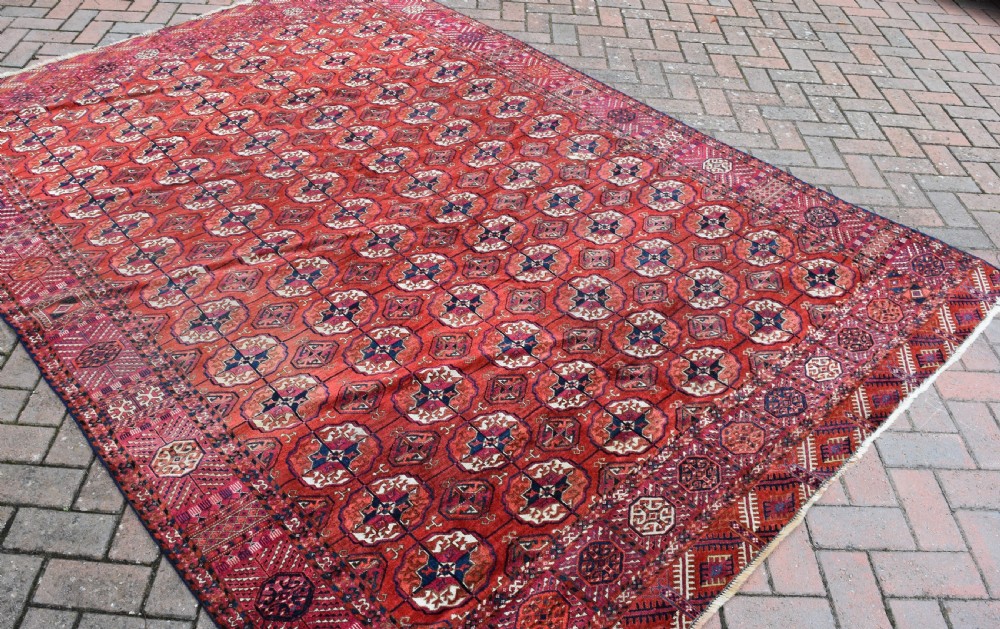 Antique Tekke Turcman main carpet 280x208 cm View V