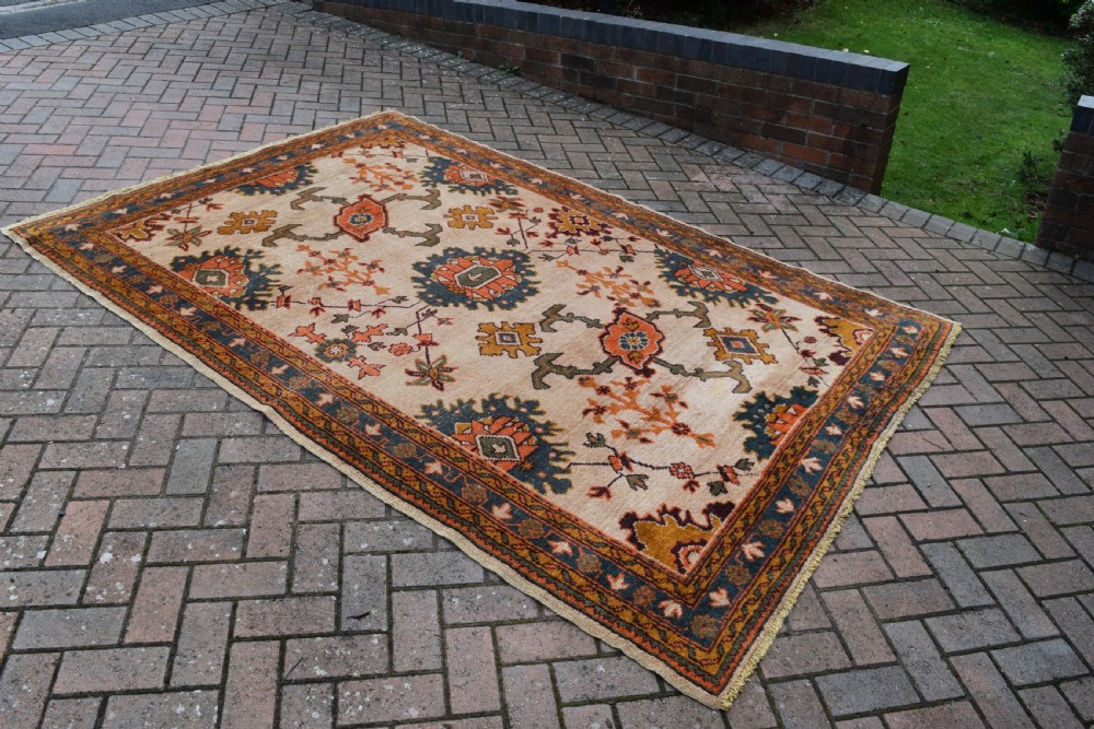 Turkish Ushak small carpet 265x183 cm View V