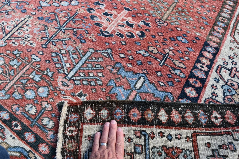 Antique Bakshaish square roomsize carpet 399x307 cm View VII