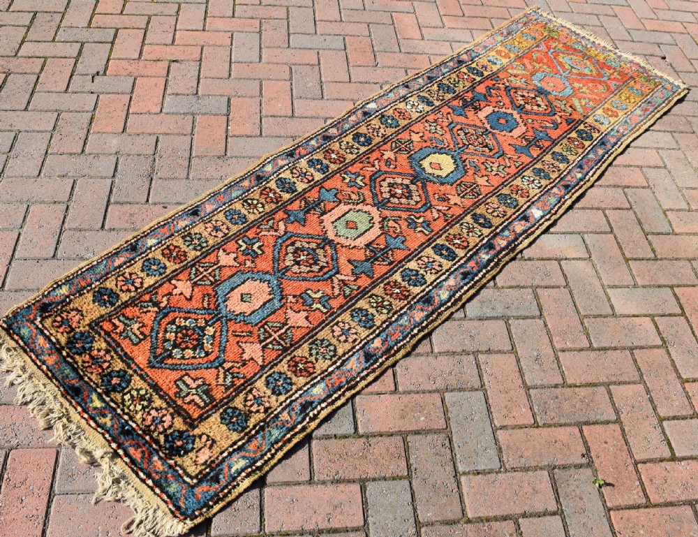 Antique Gorravan narrow runner 238x72cm View V