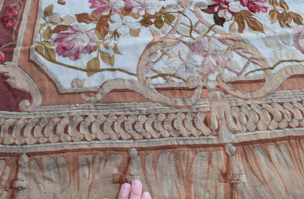 A fine Aubusson Entre Fentre Tapestry 200x111cm View VI