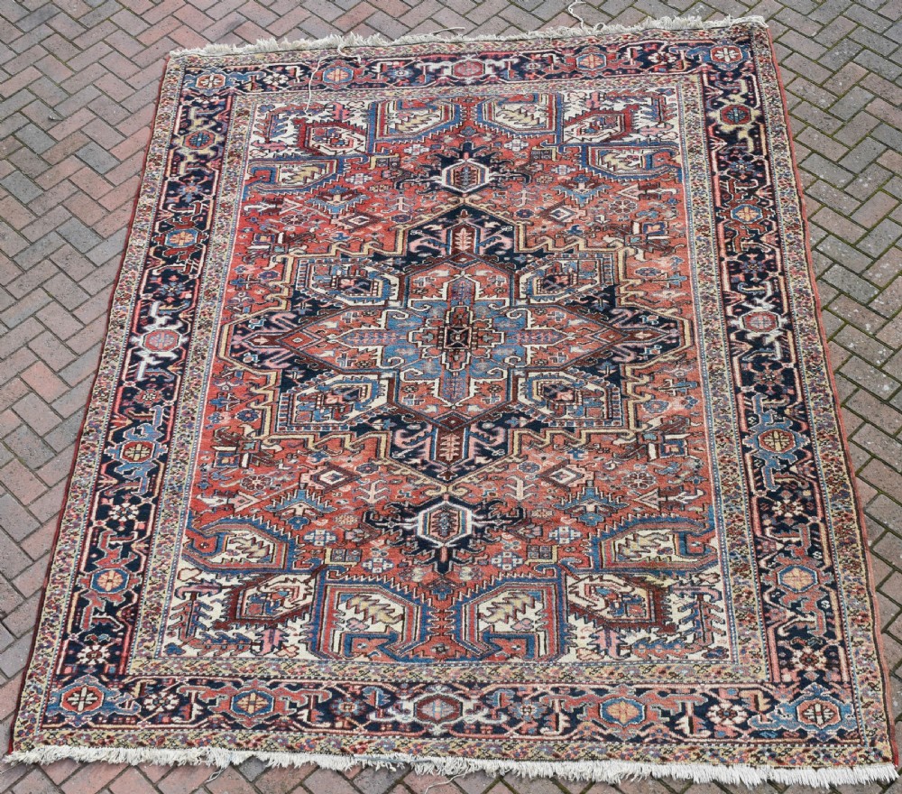 Old Heriz carpet 315x258 cm